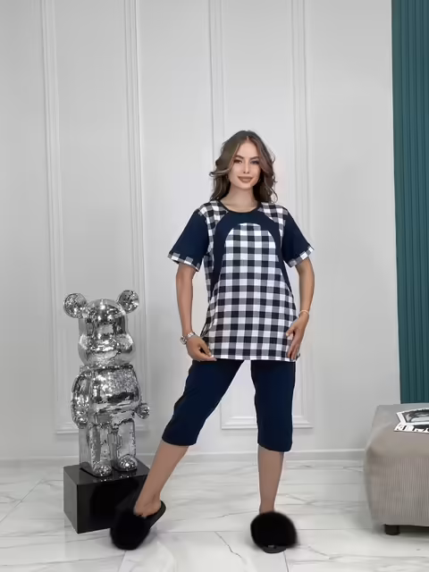Хлопковые женские костюмы