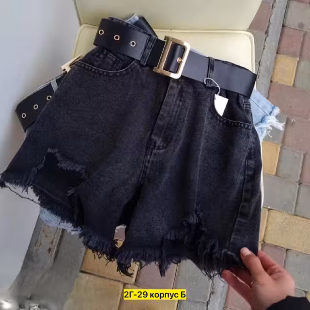 Джинсовые женские шорты