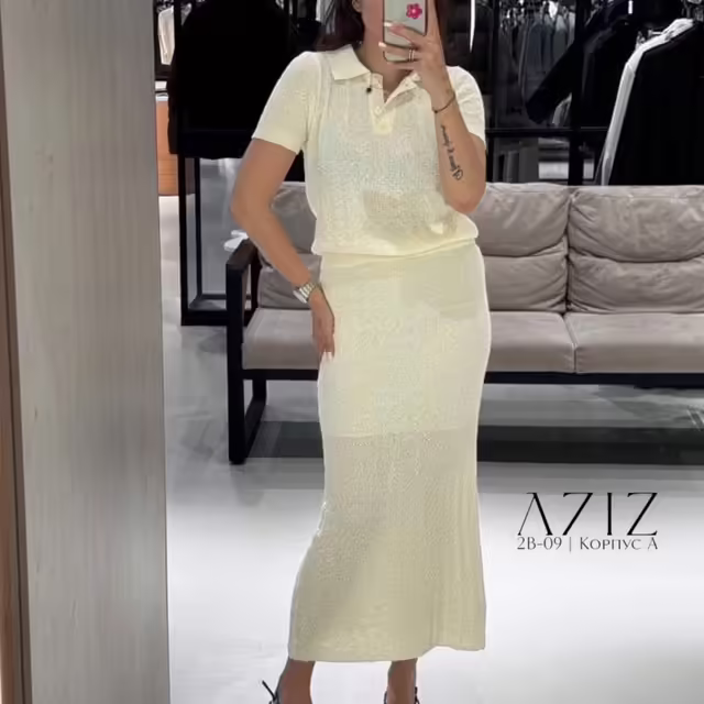 Летние лёгкие нежнейшие женские костюмы
