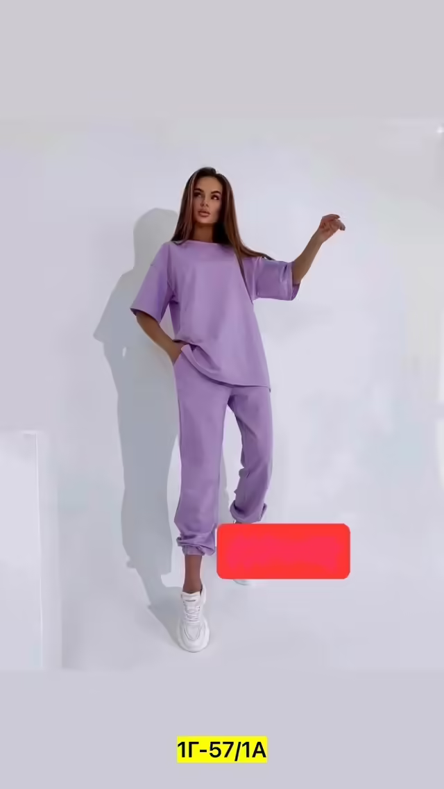Хлопковые спортивные женские костюмы