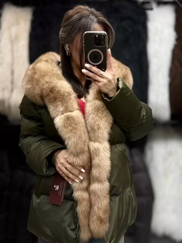 Люксовые женские пуховики