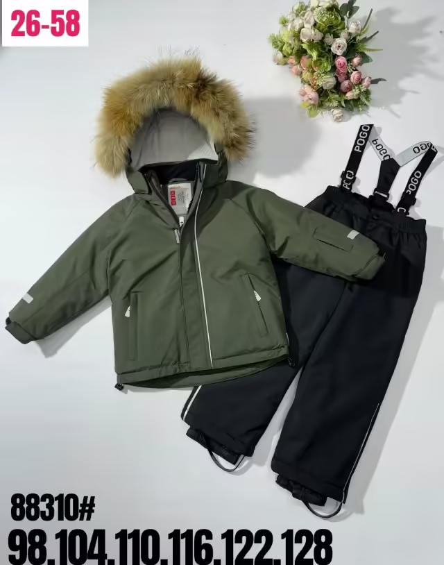 Мембранные зимние детские костюмы