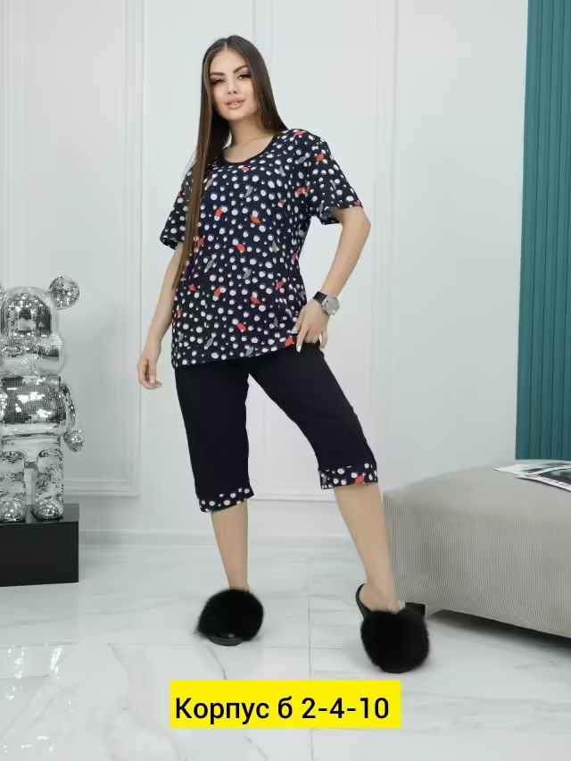 Хлопковые женские пижамы