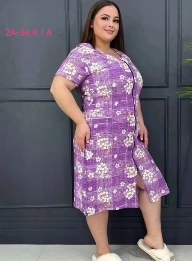 Хлопковые женские халаты