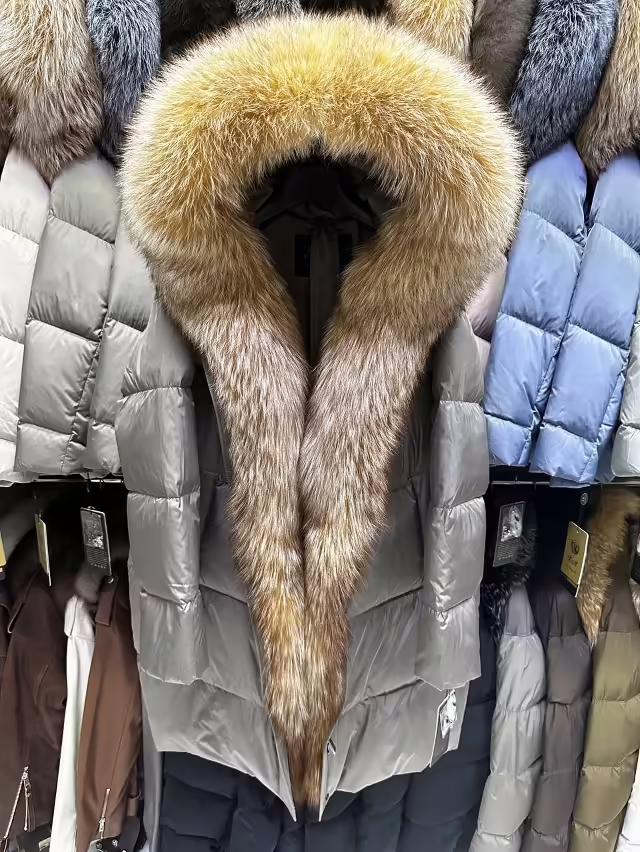 Люксовые женские пуховики
