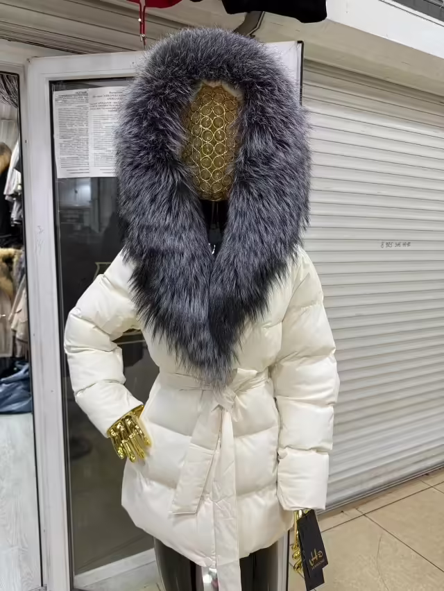 Люксовые женские пуховики