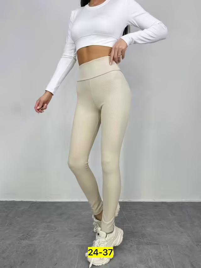 Хлопковые женские лосины