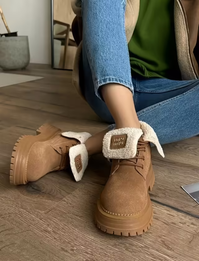 Зимние женские ботинки