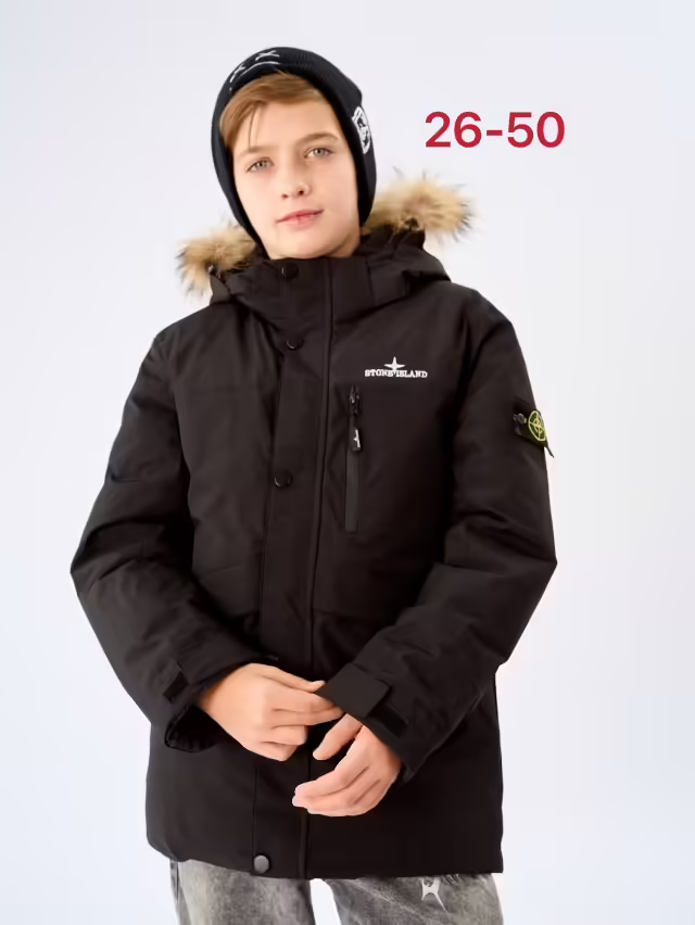 Мембранные зимние детские куртки