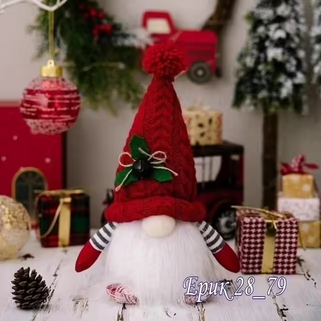 Новогоднее украшение стола