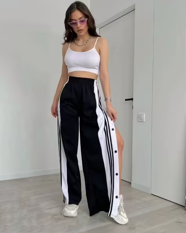 Двусторонние женские штаны