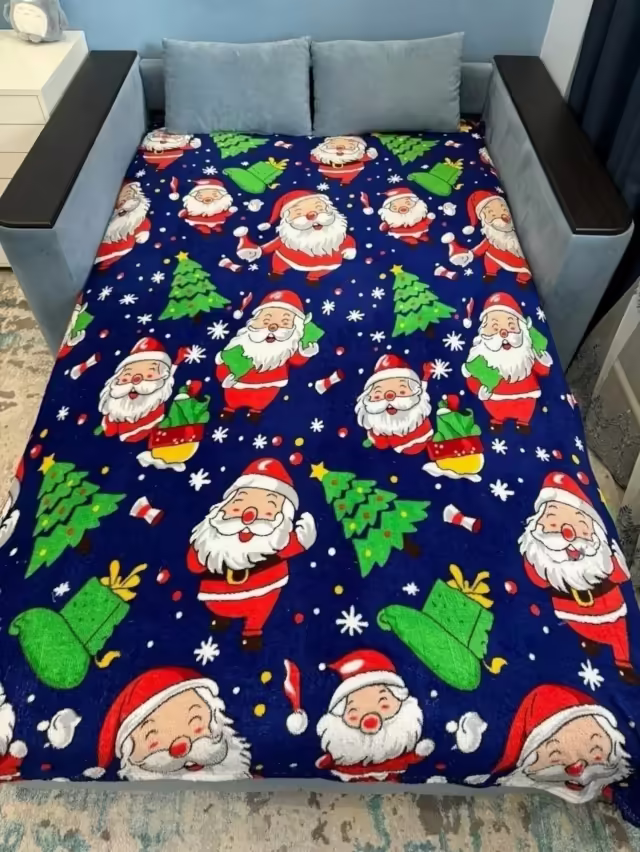 Пледы на флисе