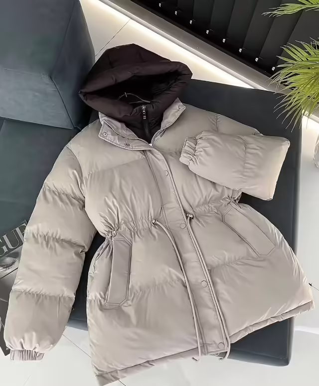 Идеальные зимние женские куртки с капюшоном оверсайз