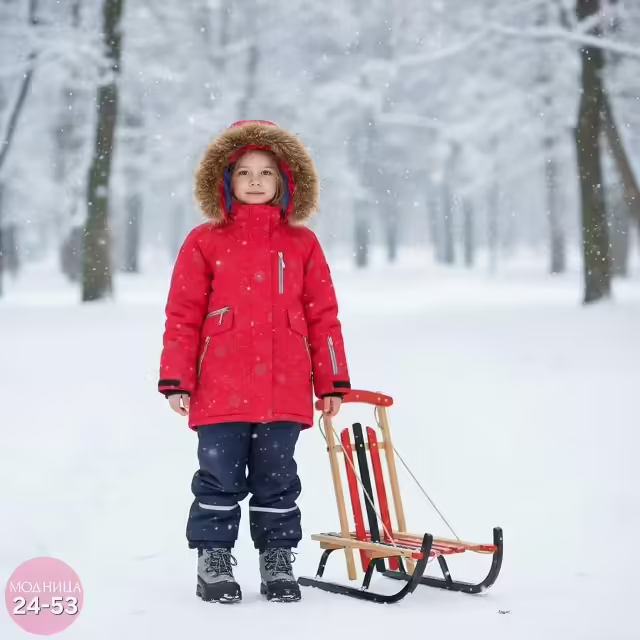 Лёгкие зимние детские куртки