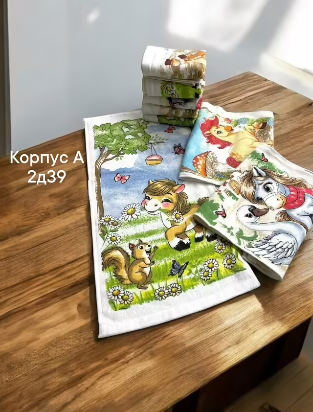 Фабричные льняные полотенца для рук