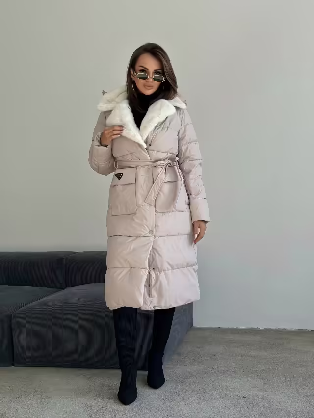 Люксовые зимние женские пуховики