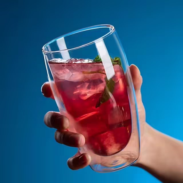Стаканы с двойными стенками