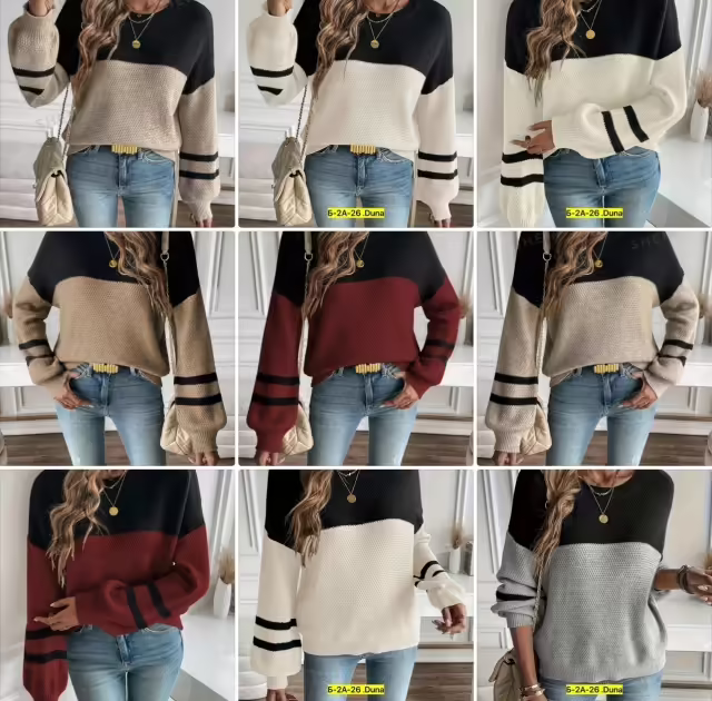 Вязаные женские свитера