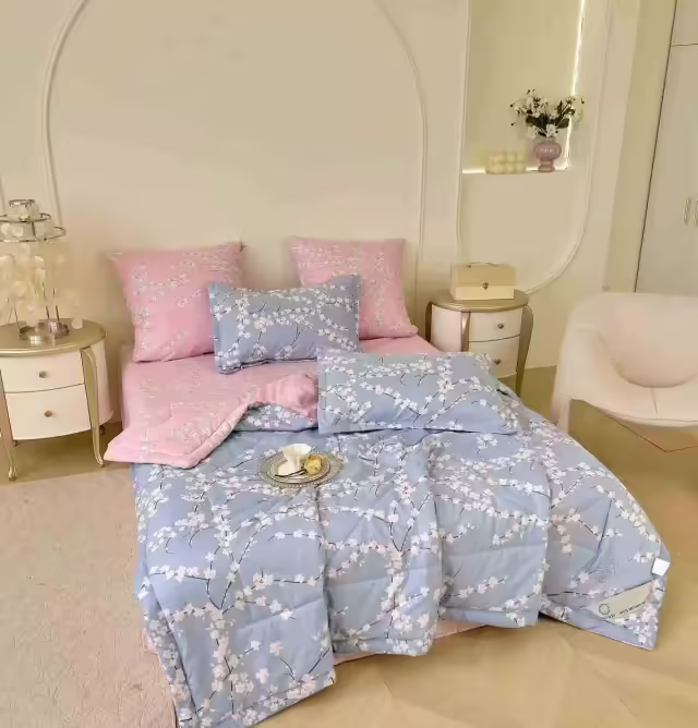 Постельное бельё с готовым одеялом