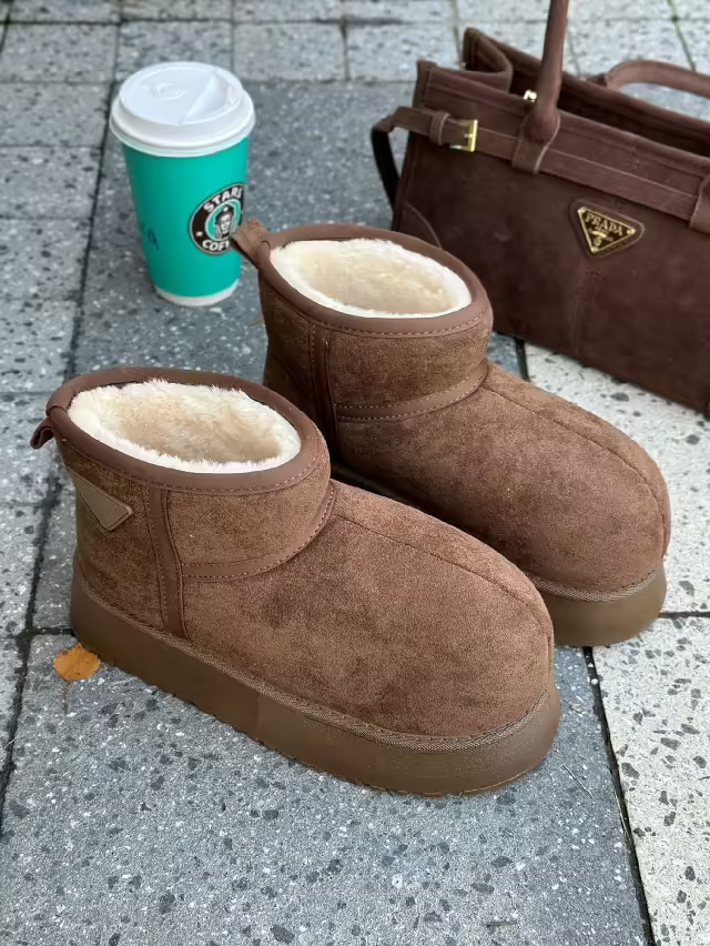 Замшевые мужские угги