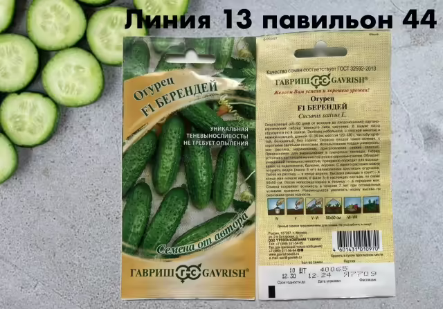 Семена огурцов