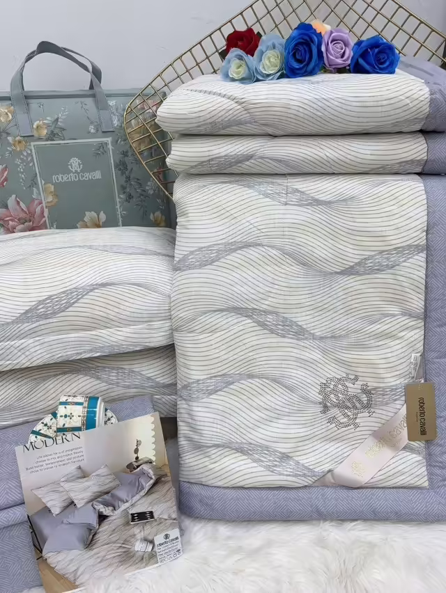 Постельное бельё с готовым одеялом