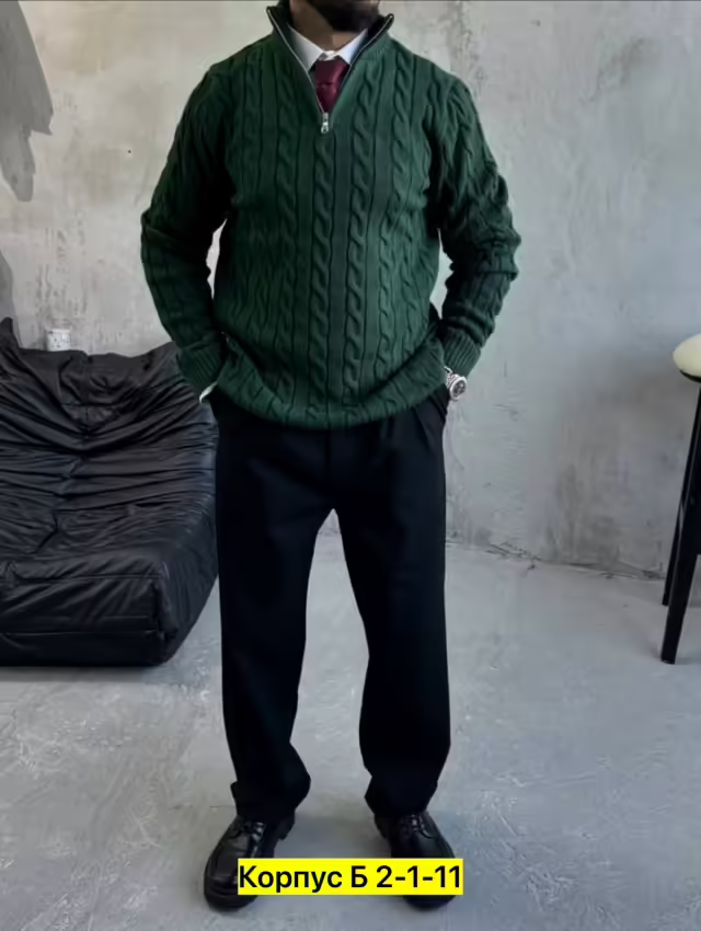 Вязаные мужские свитера