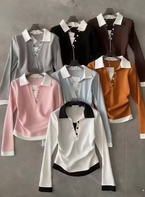 Женские кофты с воротником