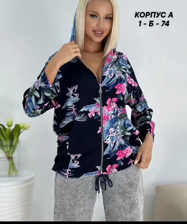 Женские кофты с замком