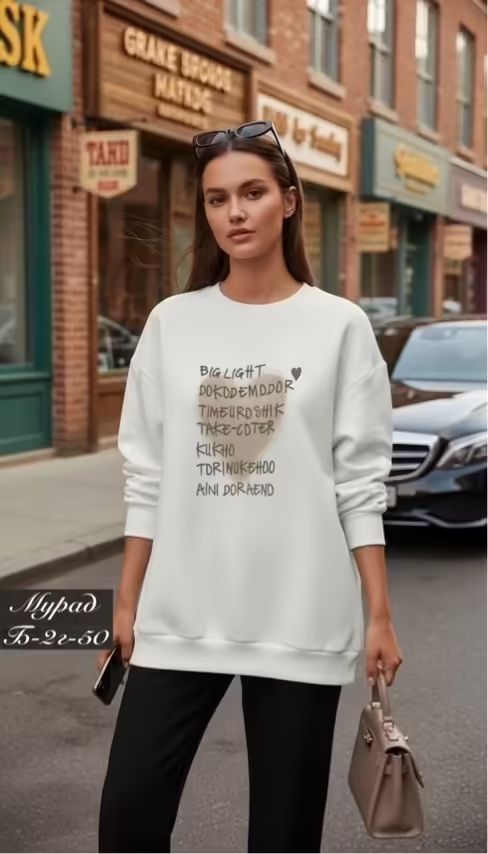 Женские свитшоты