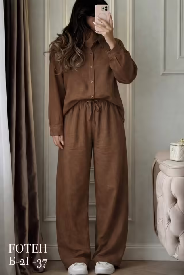 Летние женские костюмы льна