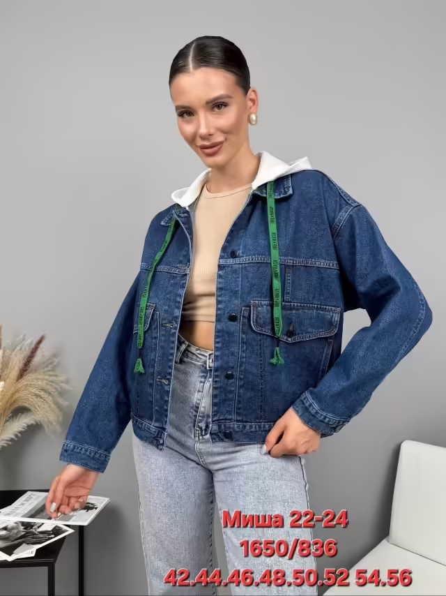 Джинсовые женские куртки 2026