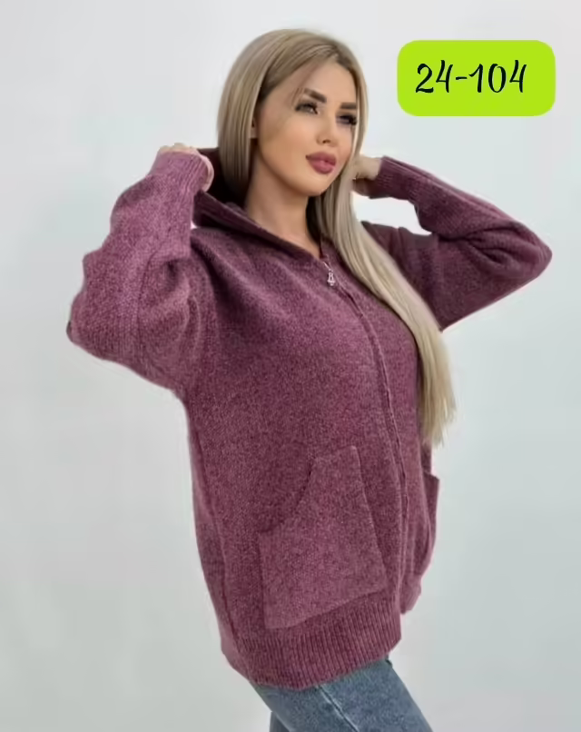 Красивые модные женские кофты на молнии. фото 2