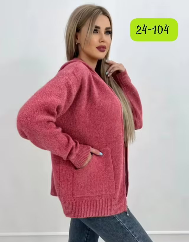 Красивые модные женские кофты на молнии. фото 3