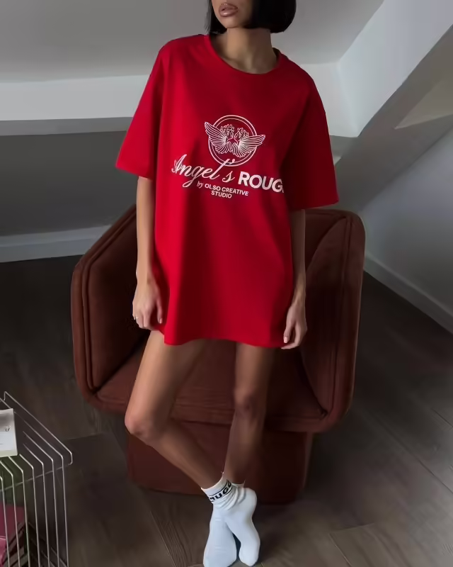 Трендовые женские футболки оверсайз