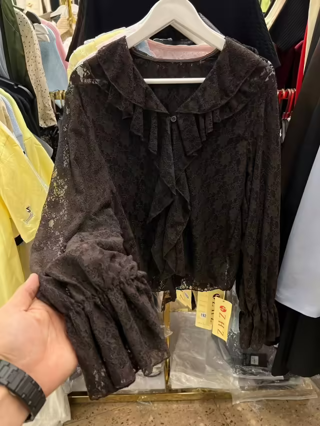 Женские блузки с кружевом