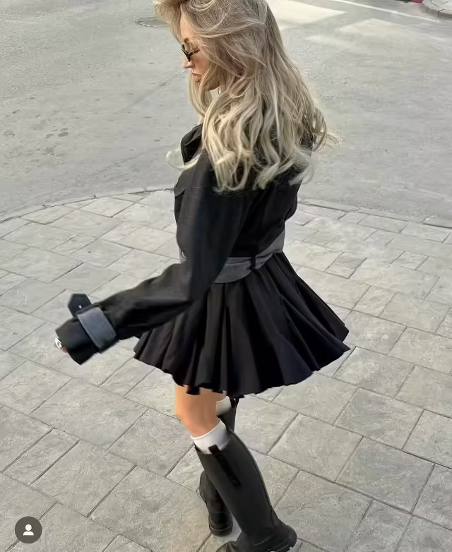 Женские юбки с шортами в двух расцветках