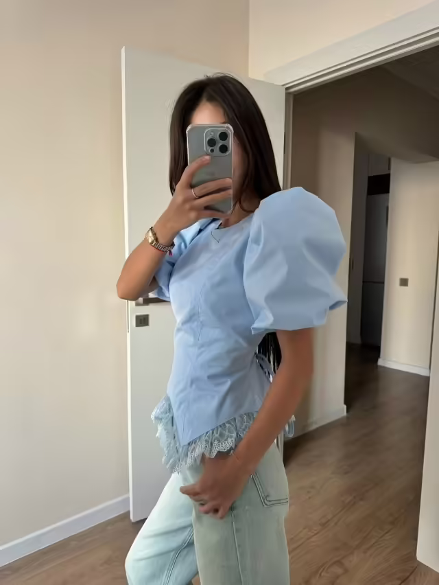 Стильные женские блузки. фото 3