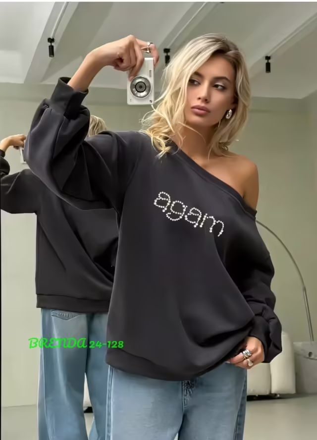 Стильные женские худи