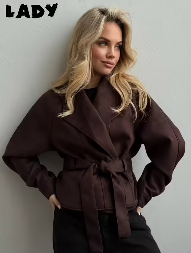 Женские косухи с поясом