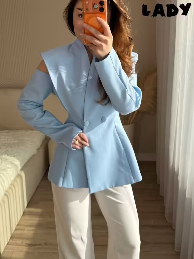 Женские пиджаки с открытыми плечами
