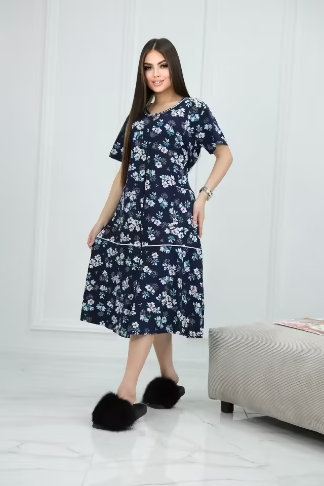 Хлопковые женские халаты