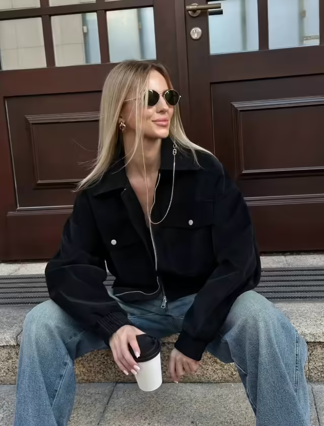 Женские куртки оверсайз