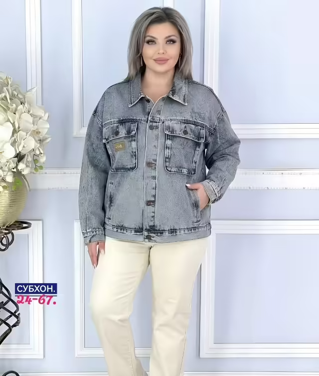 Джинсовые женские пиджаки