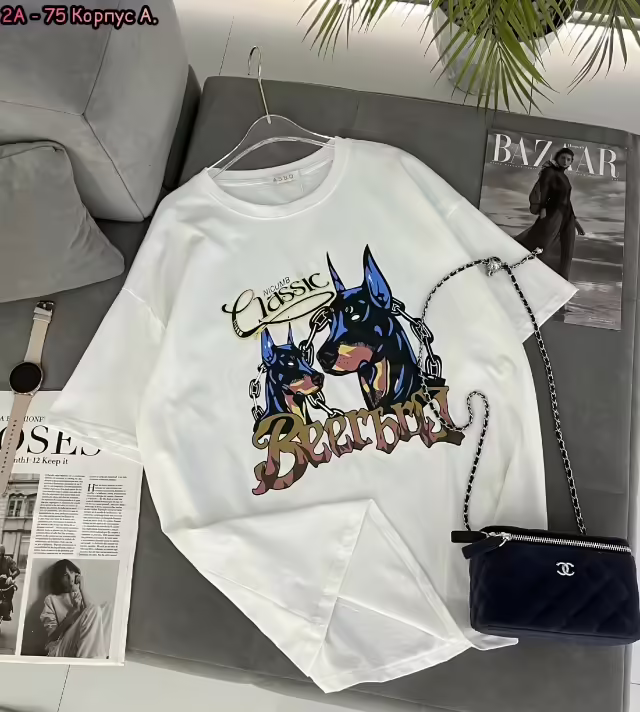 Женские футболки оверсайз