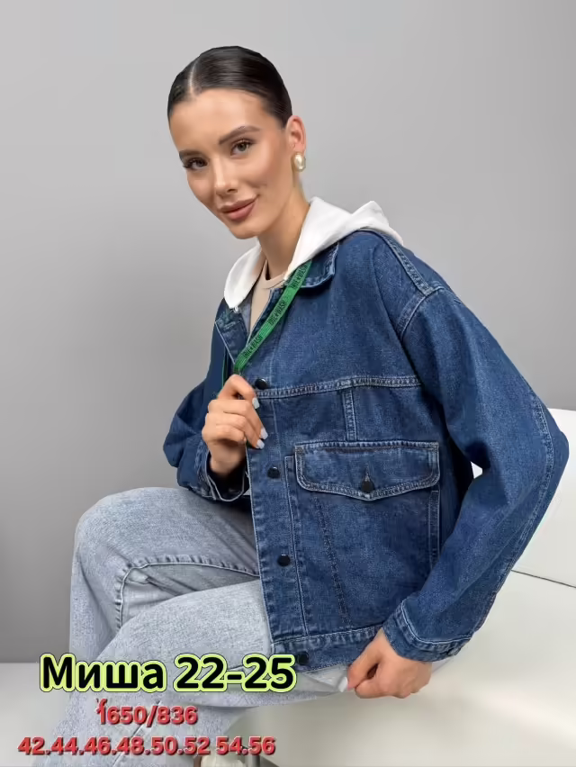 Джинсовые женские куртки 2026