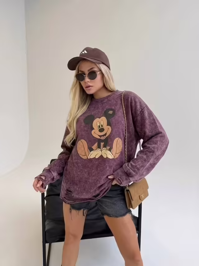 Женские кофты оверсайз