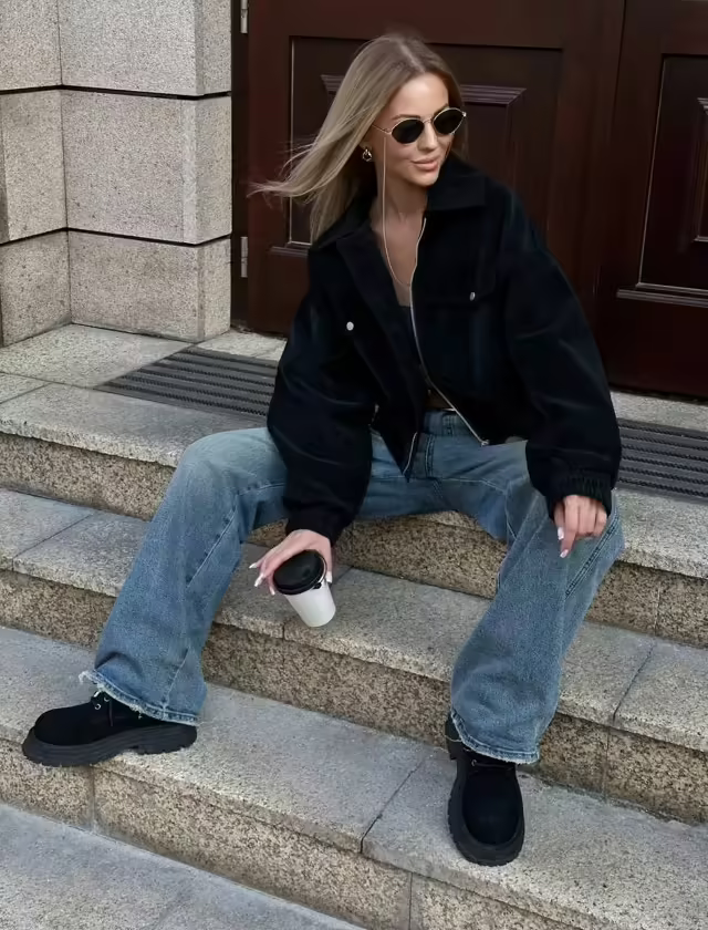 Женские куртки оверсайз
