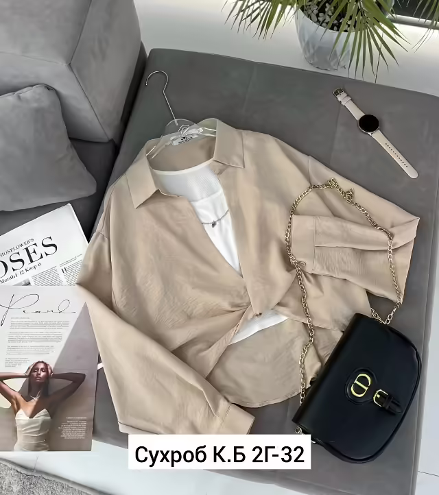 Хлопковые женские рубашки