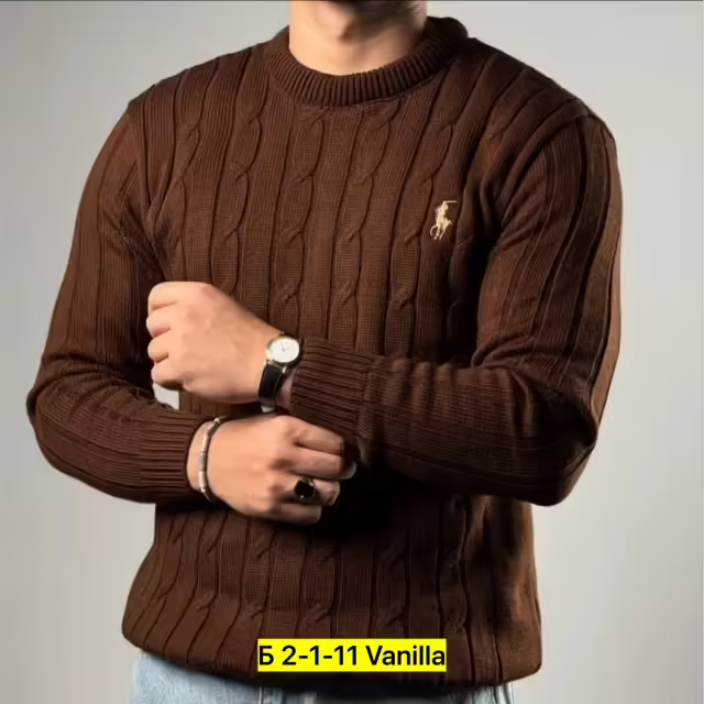 Вязаные мужские свитера